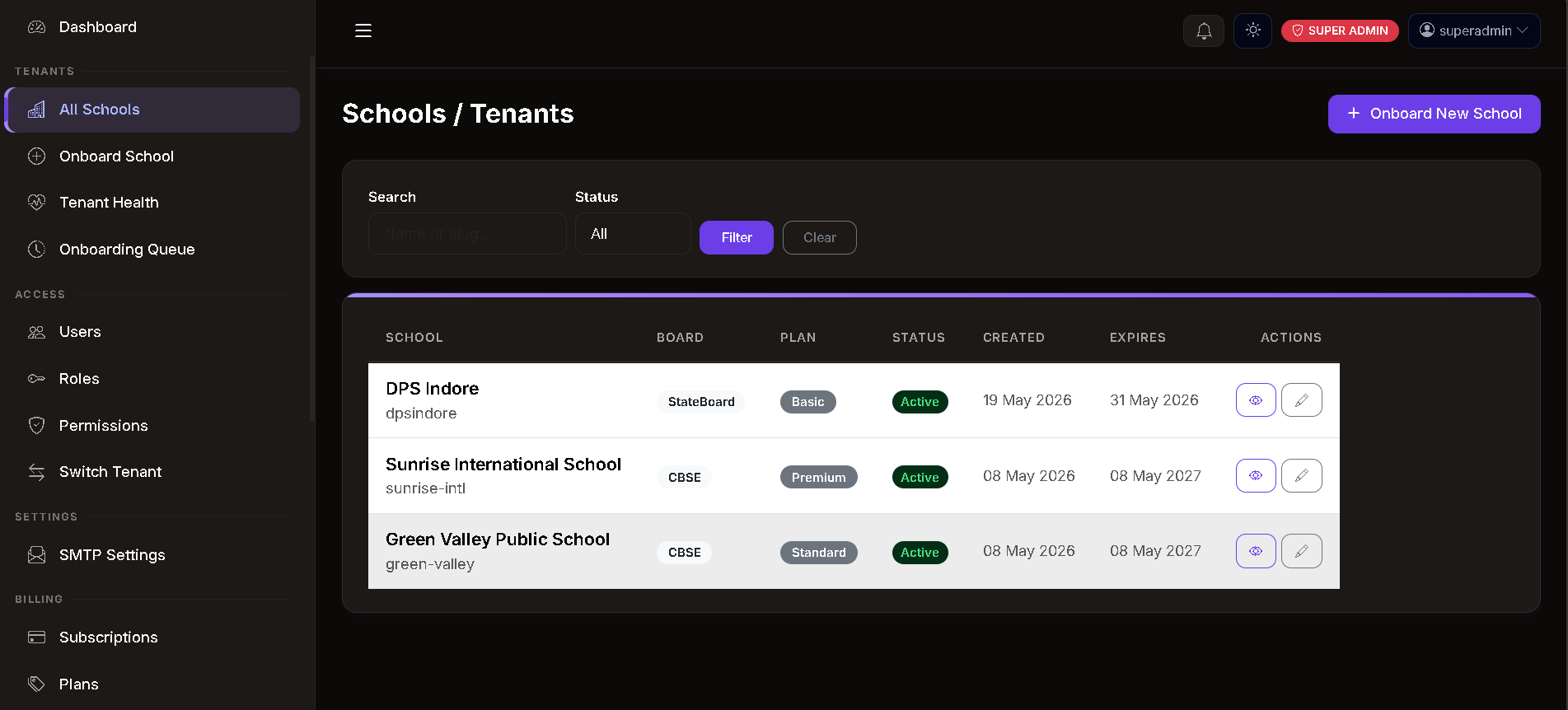 School ERP Mobile